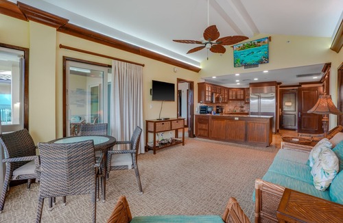 Wailua Condo | Waipouli Beach Resort C402 Top Floor 2 Bedroom Ocean & Pool View Suite with AC!