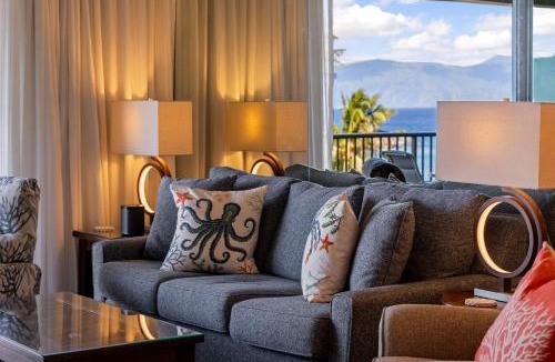 Kaanapali Apartment | Whaler Resort 508- Fully remodeled Whaler condo, stunning Kaanapali Beach Black Rock view