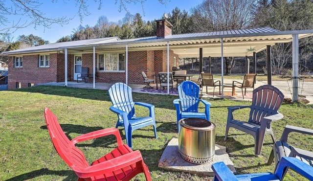 Blue Ridge Mountain Escape w/ Hot Tub, Grill!