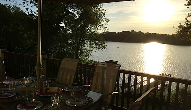Calming Waterfront Home With Dock on Lake Wequaquet with Beach Pass