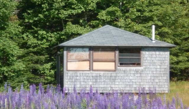 Charming log cabin with AC and WiFi in peaceful Hancock, Maine