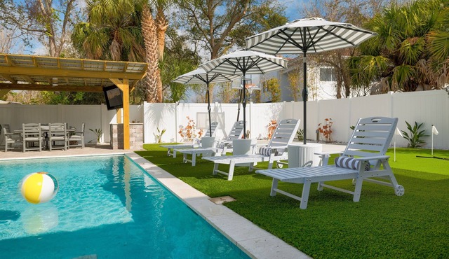 Coastal Luxury | Pool, Game Zones, Putting Green