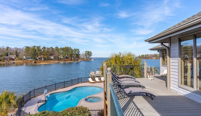 Dock Holiday - Lakefront Oasis with Spectacular Bomb Island Views!