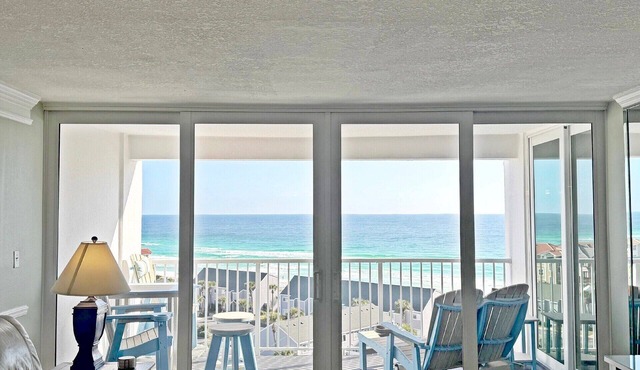 FREE Beach Service! 10th Floor Gulf View 2BR, Shoreline 3103, Heated Pool, Gym