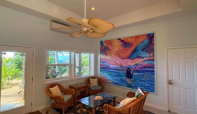 Maui B&B - 3 Ensuite Rooms - Steps from Beach w AC