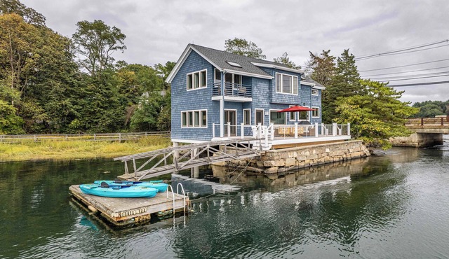 Oceanfront Dock Escape ~ Kayaks & Paddleboards