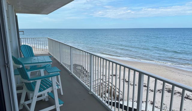 Panoramic Oceanfront Views from Every Room! Peaceful 2-bedroom Vero Beach condo