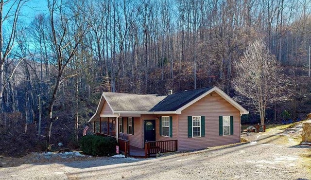 Papa's Mountain Stream Cabin in Sylva