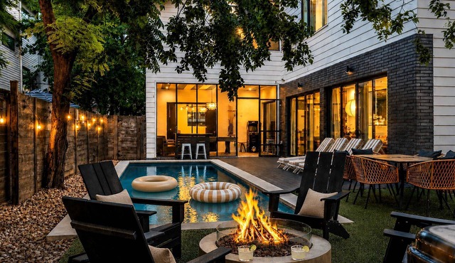 Rainey Retreat | Pool | Hot tub | Firepit | DT ATX