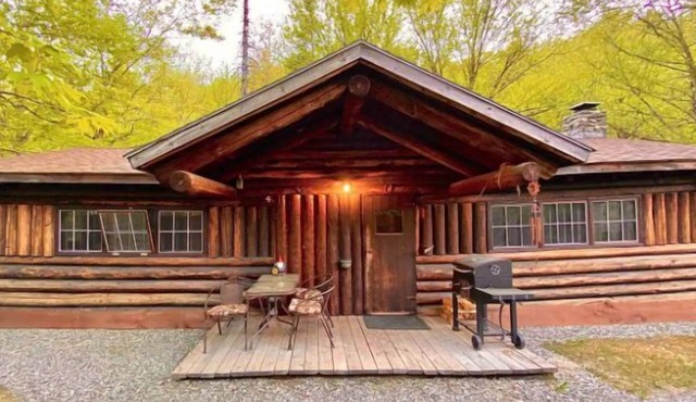 Rustic Log Cabin #4 - “Brookside”