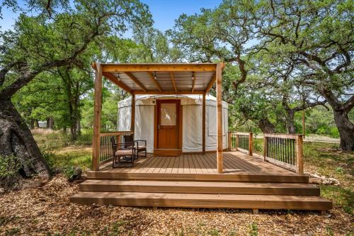Rustic Luxury Yurt | Near Historic Gruene