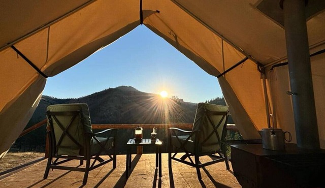 Tent #1 at Oxen-Le-Fields Montana