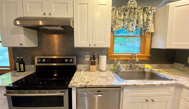 Updated, Modern, Rustic, but Chic 3-Bedroom house in Townshend with WiFi/Heat/AC
