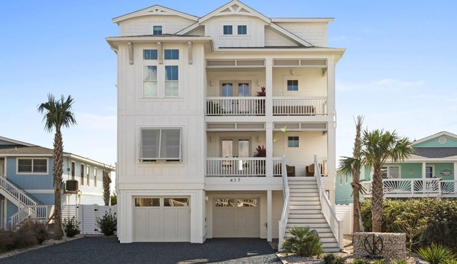Villa Kai | Oceanfront Luxury w/Pool, Fire Pit, Elevator, Cabana & $250 Beach Gear Credit