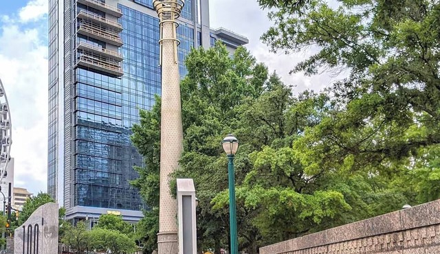Walk to Centennial Park in ATL