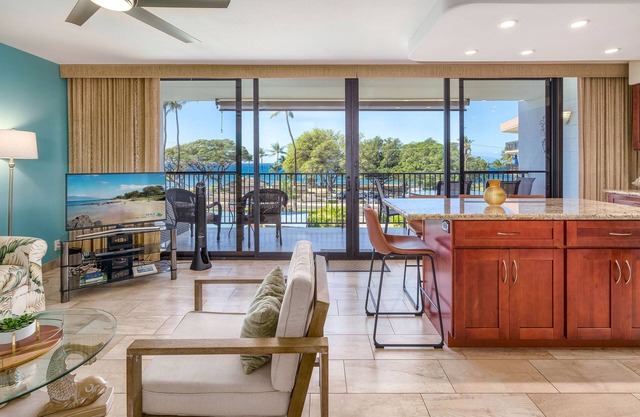 Maui Parkshore 307 - Stunning Ocean View 2bd/2ba Overlooking Kamaole III Beach