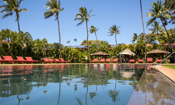 Historic Lahaina Front Street Condo | Aina Nalu saltwater pool, downstairs in heart of Old Lahania West Maui
