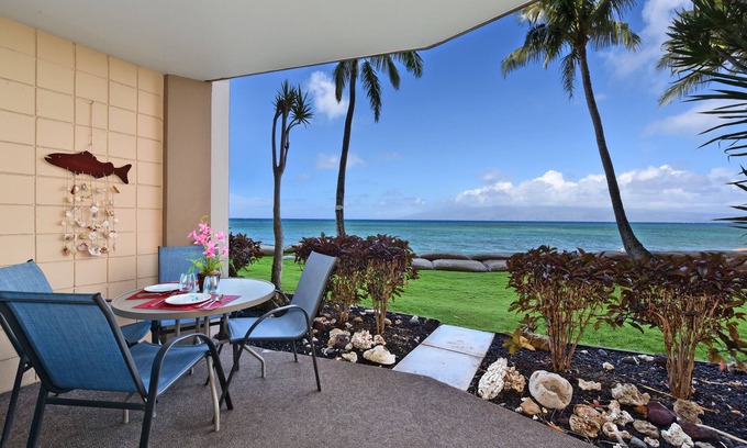 Kahana Condo | May on Sale! Book now and SAVE BIG! Walk to the Beach from Your Private Lanai!