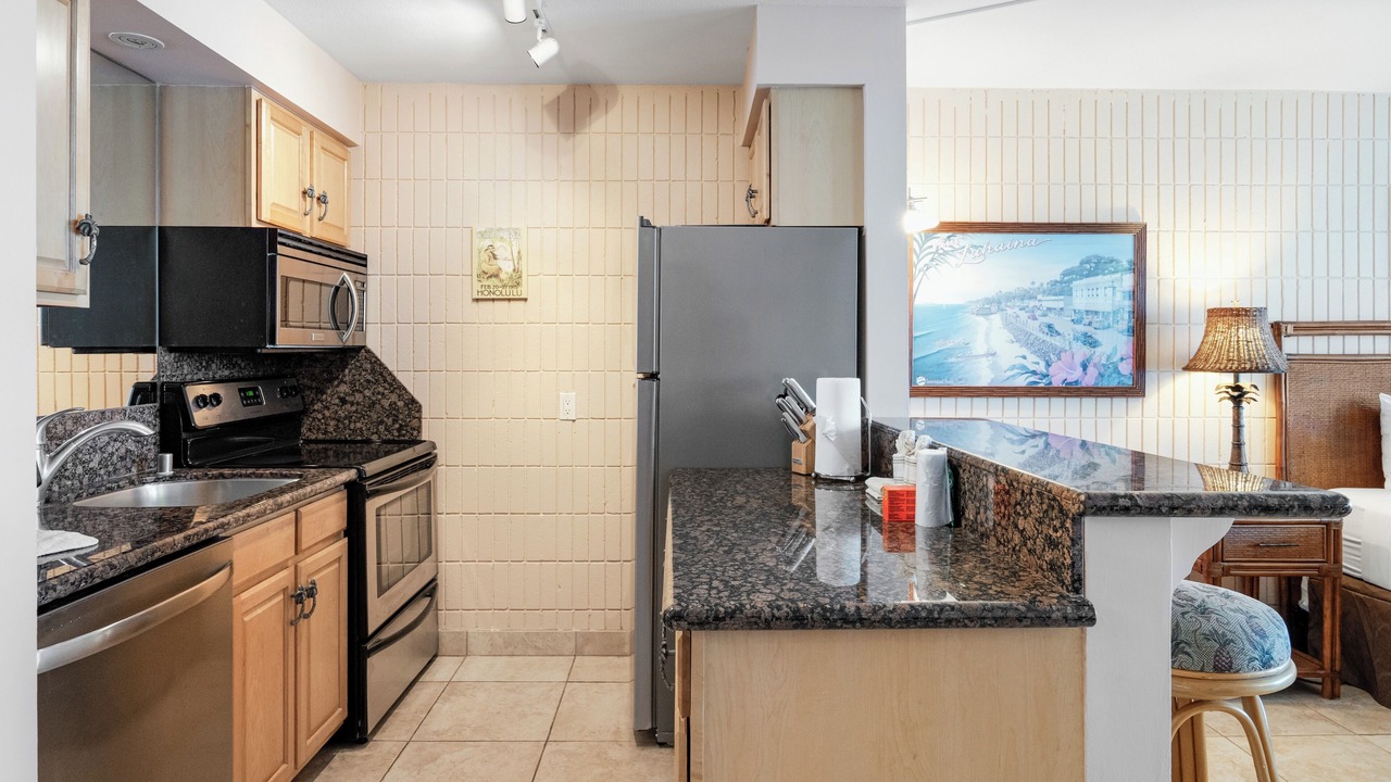 Photo of Kitchen in Historic Lahaina Front Street