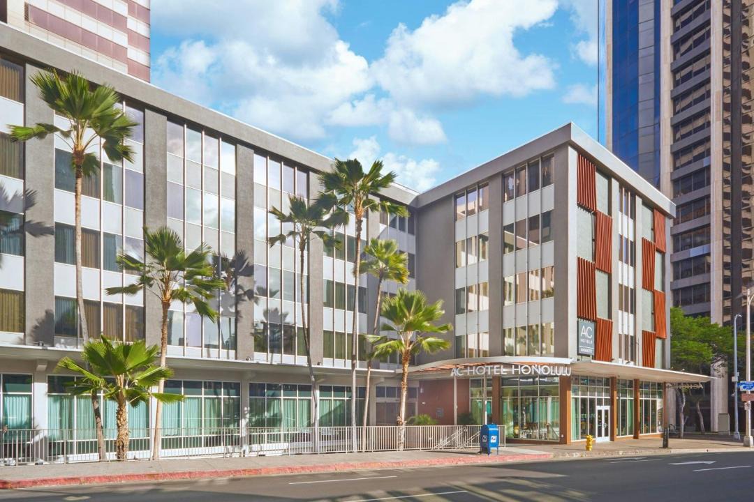 Photo of Buildings in Downtown Honolulu
