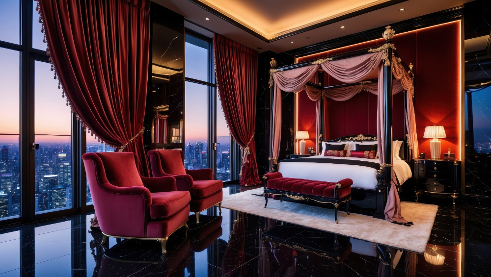 Luxury resort accommodations. Ocean view. You'll never wanna leave.